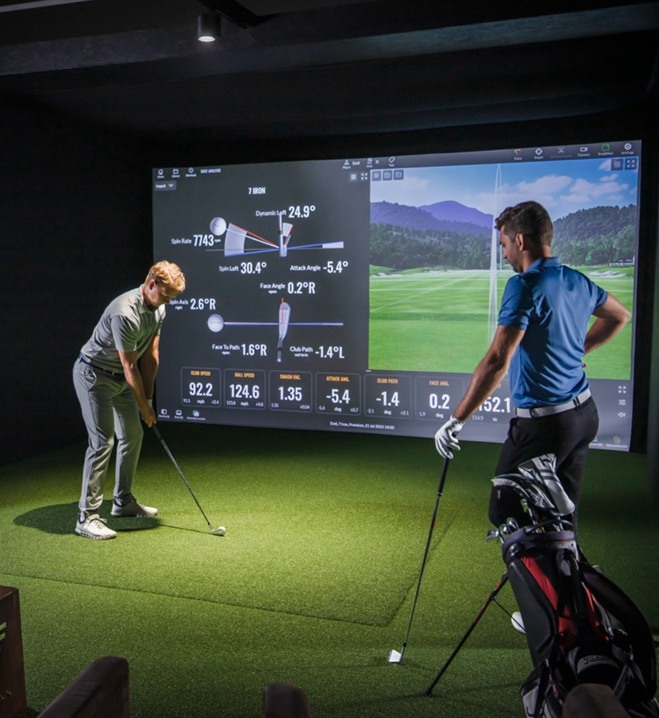 Swing into action with indoor golf session 2