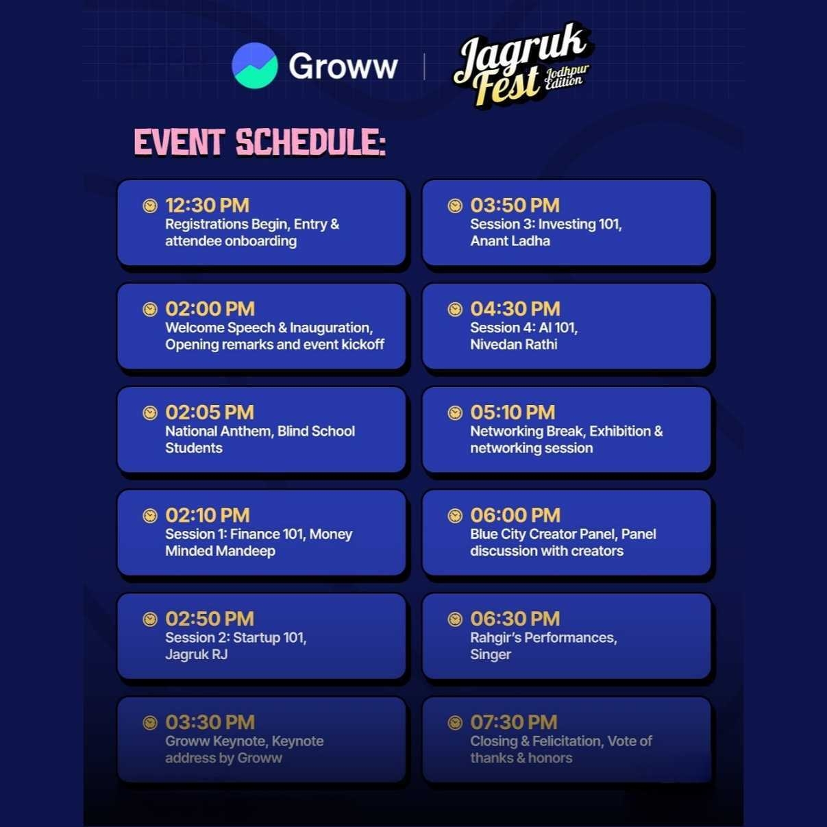 Jagruk Fest 2026, Jodhpur 3