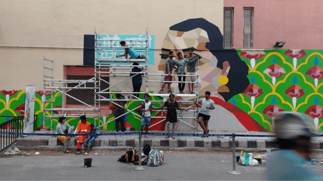 Jaipur's Open Art Galleries: Raising Awareness through Art