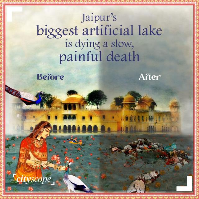 Jaipur's Biggest Artificial Lake Facing Environmental Crisis