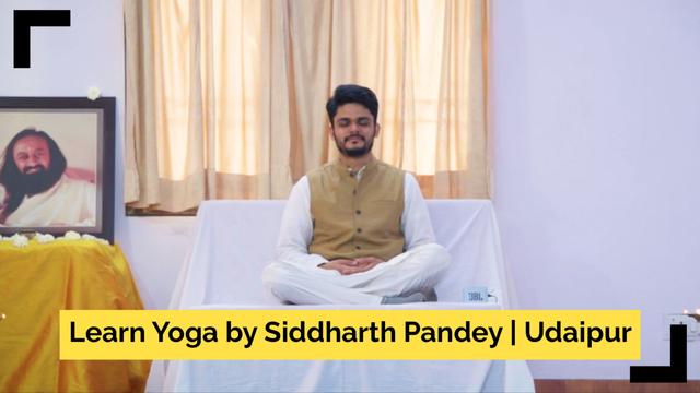 Learn Yoga with Siddharth Pandey in Udaipur