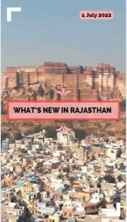 What’s New and Exciting Happening in Rajasthan