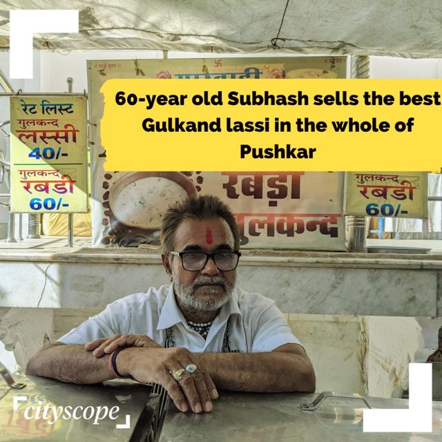 Subhash’s Kulhad Lassi: A Pushkar Tradition