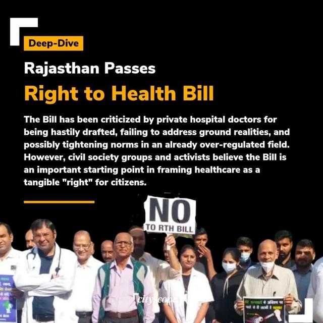 Rajasthan Passes Historic Right to Health Bill