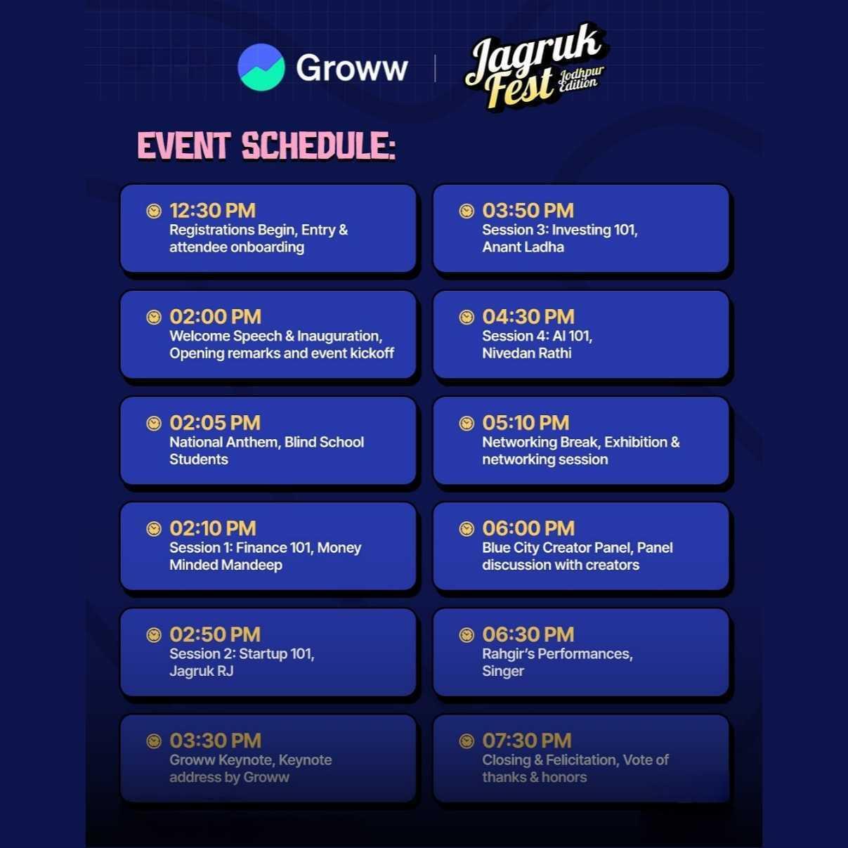 Jagruk Fest 2026, Jodhpur