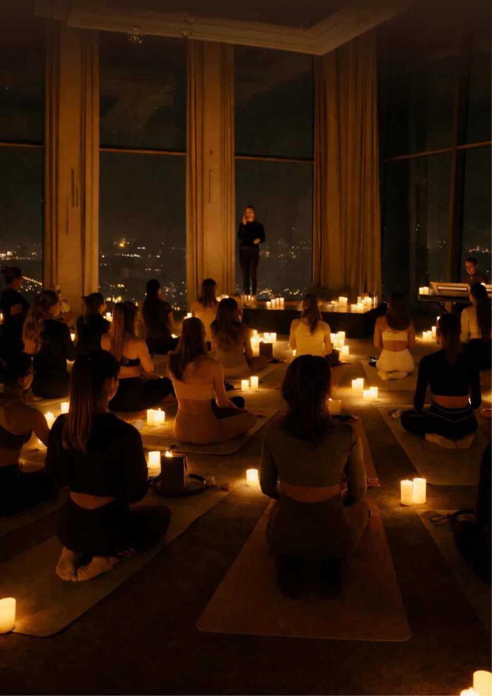 First Time Ever Candlelight Hot Pilates Experience in Jaipur