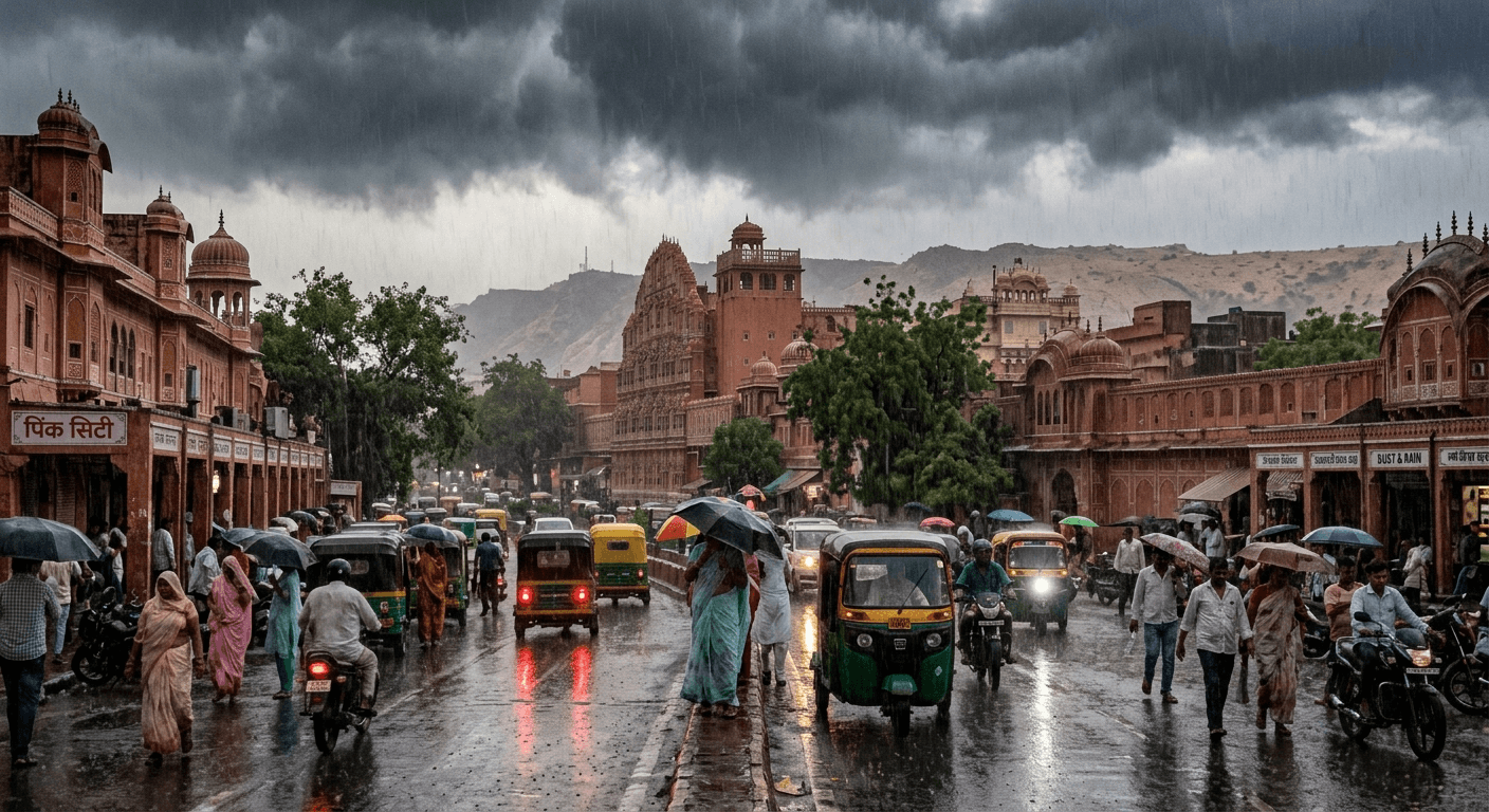 Rajasthan Rains Finally Break Brutal Heatwave Across East