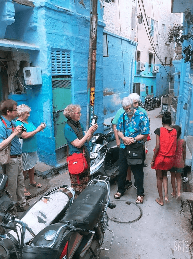 A Walk Around The Blue City