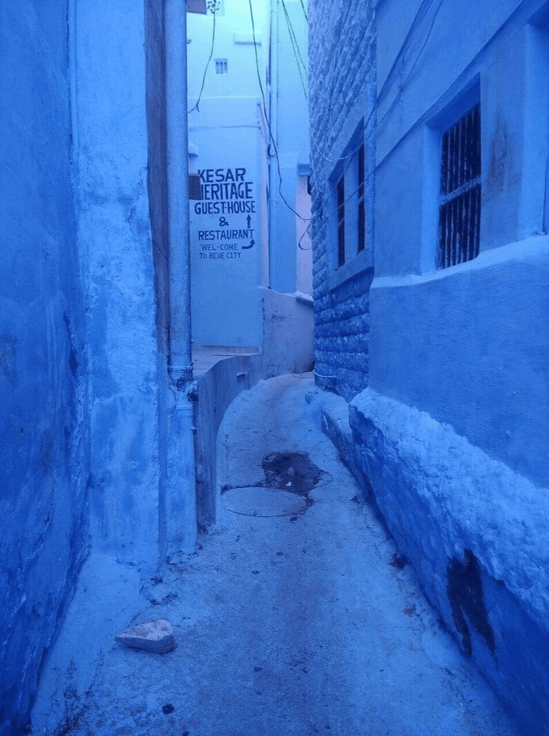 A Walk Around The Blue City