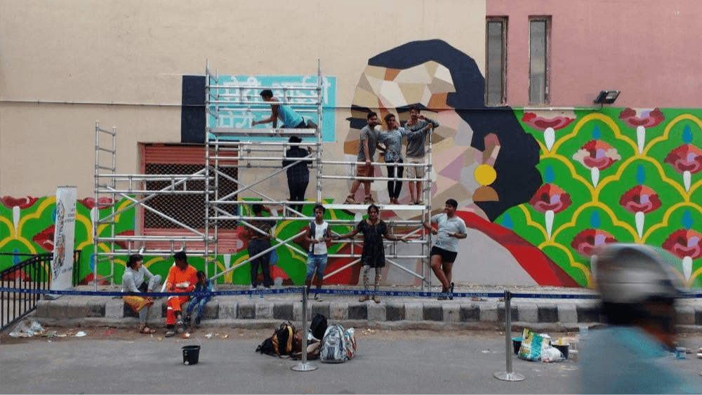 Jaipur's Open Art Galleries: Raising Awareness through Art