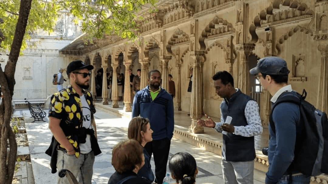 Citywalk highlighting Udaipur's Charm