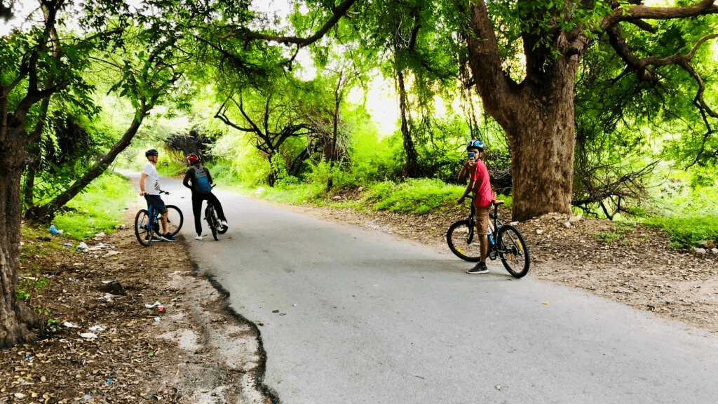 Udaipur Cityside Cycling experience