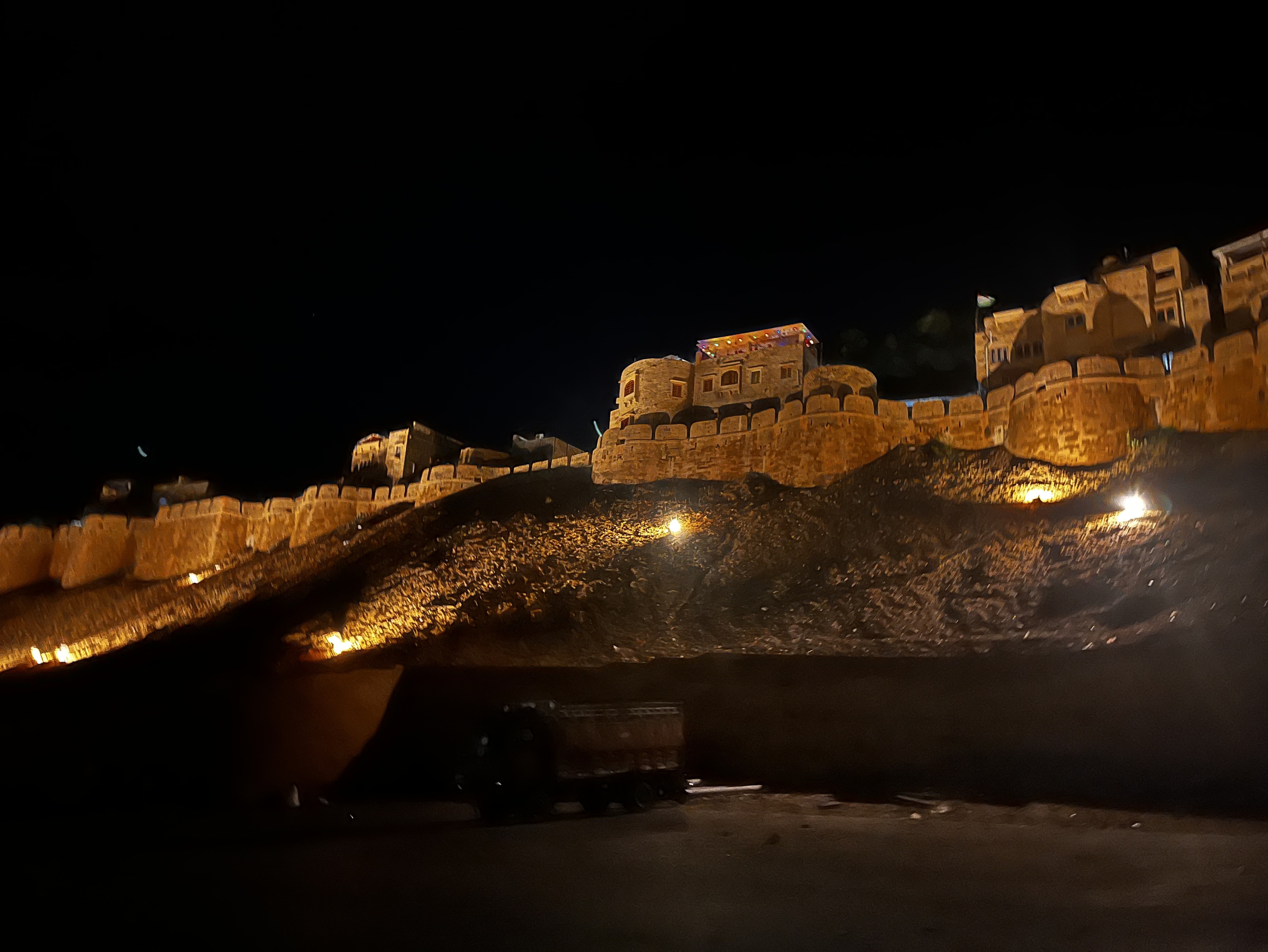 Exploring Jaisalmer Fort Nightwalk in Rajasthan