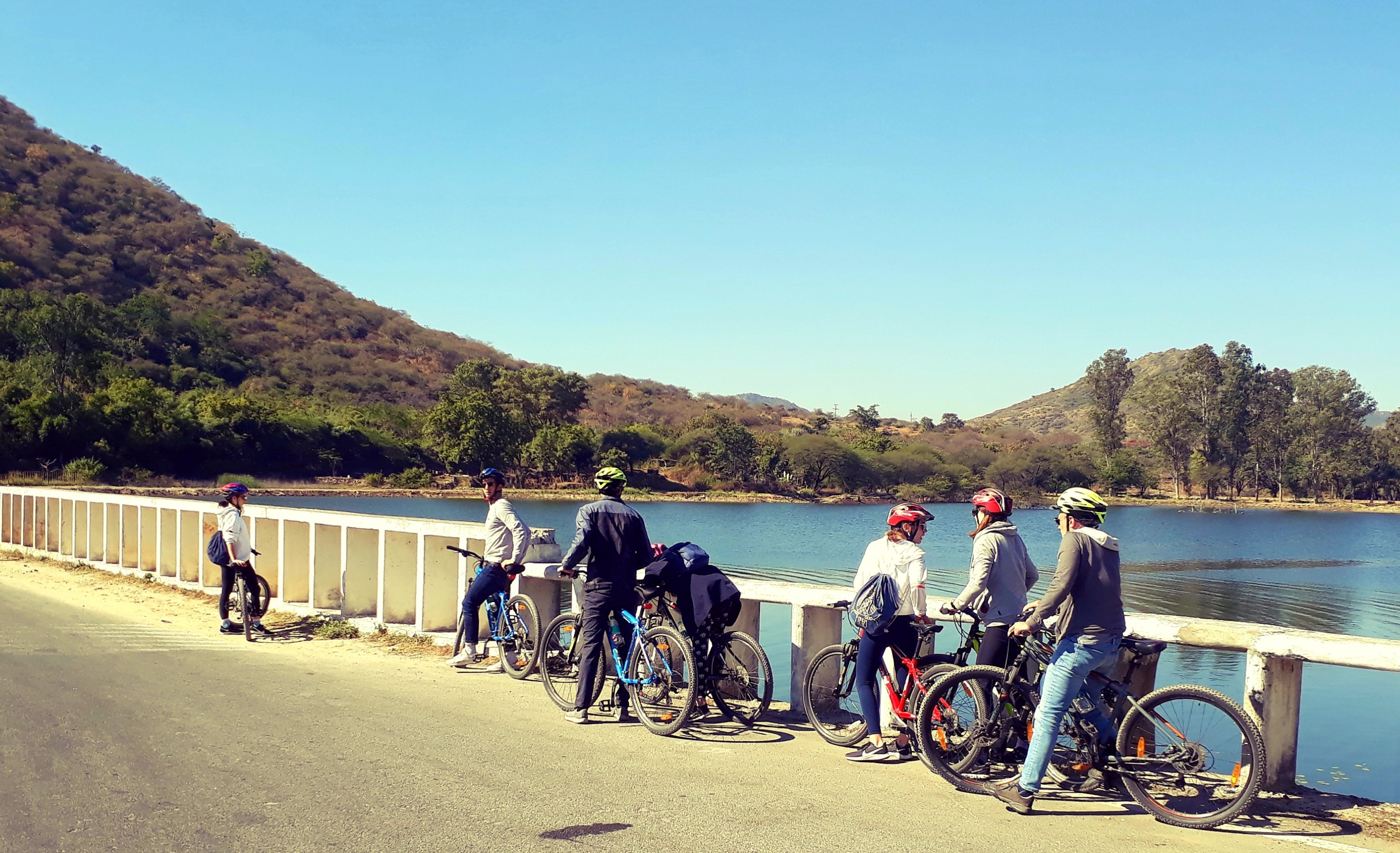 Cycling Around Blue Waters 7