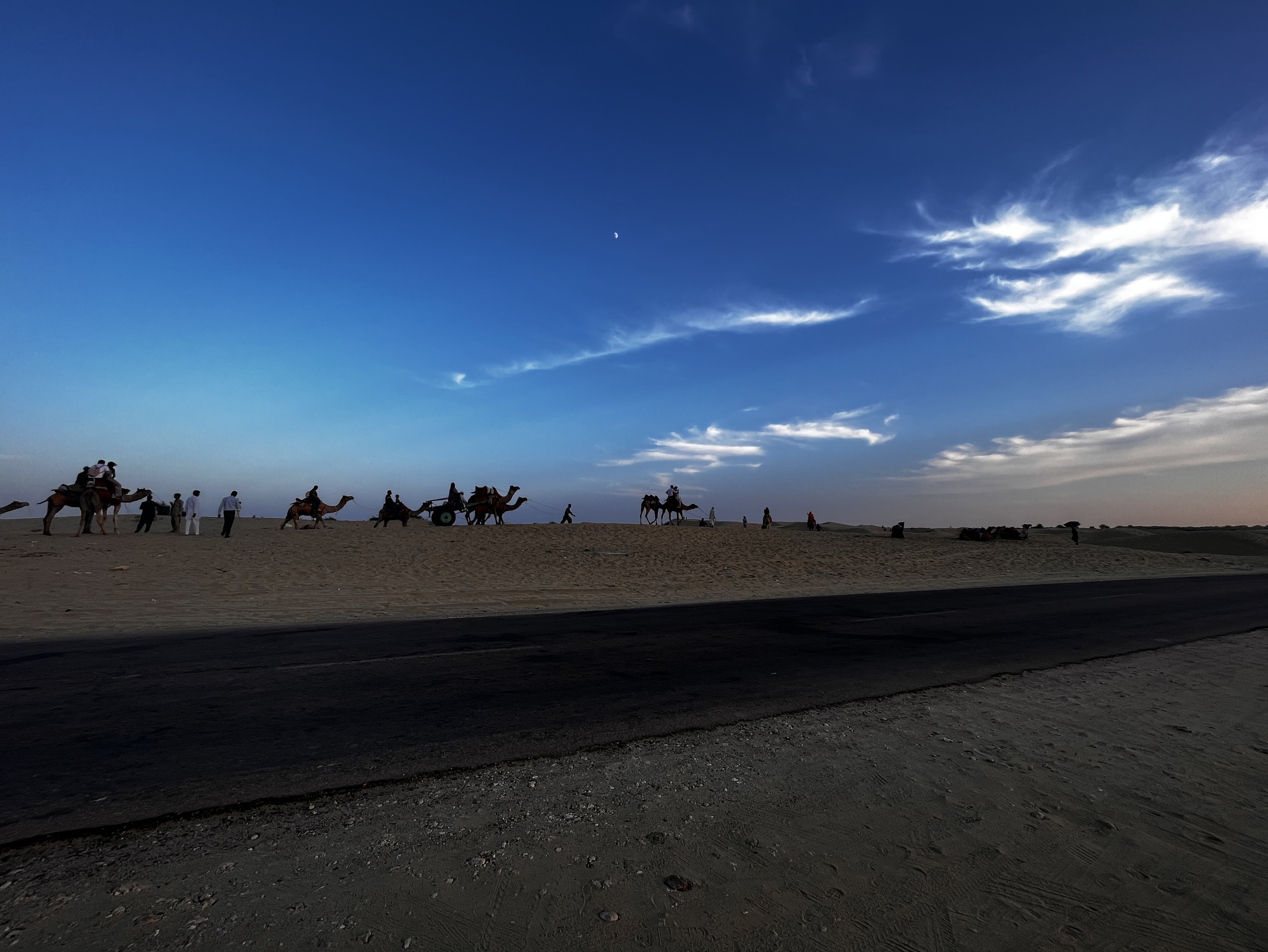 Exploring Sunset Camel Safari in Rajasthan