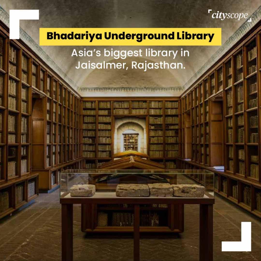 Explore the Bhadariya Underground Library