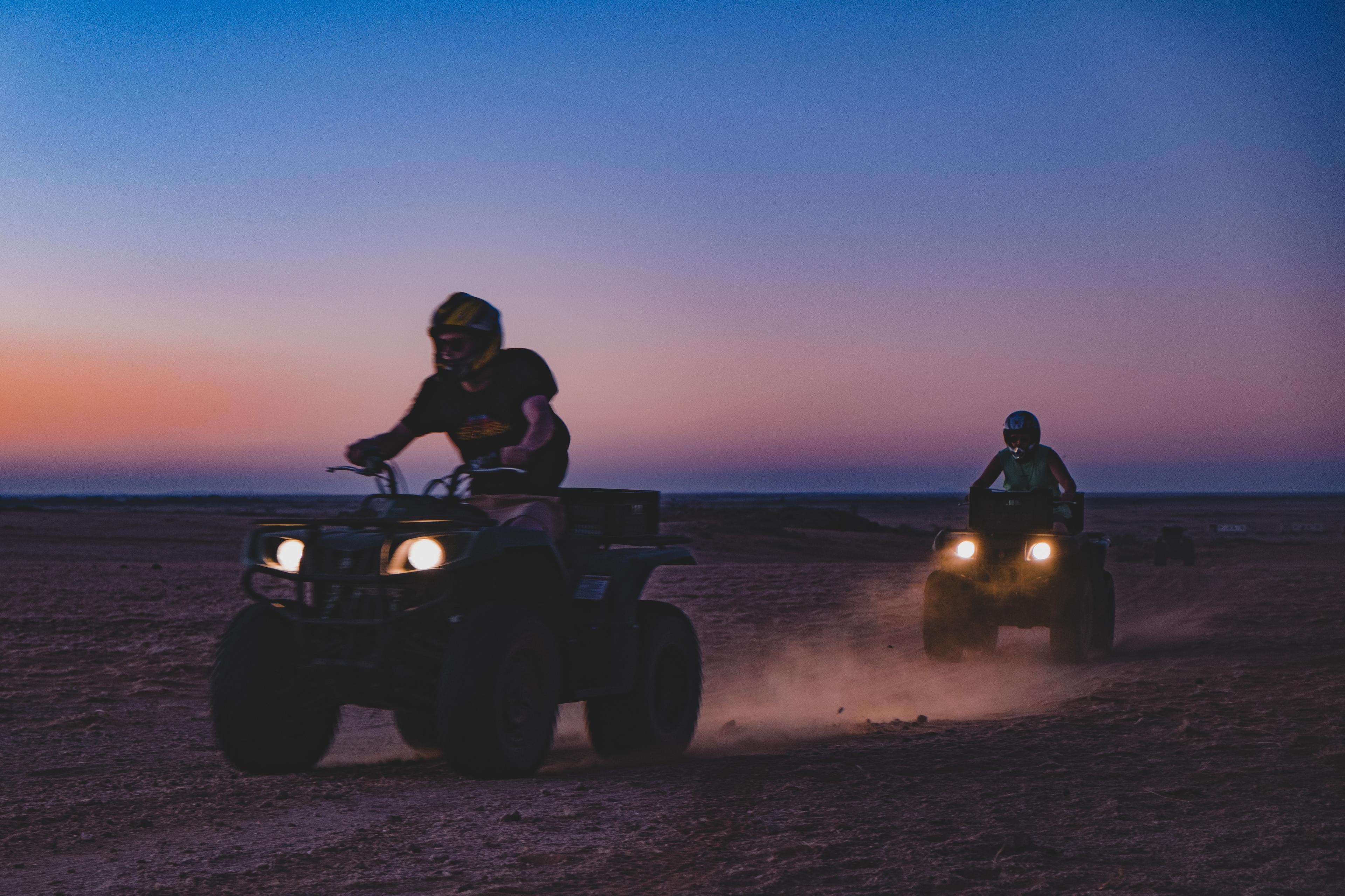 Go Off-roading in ATV's