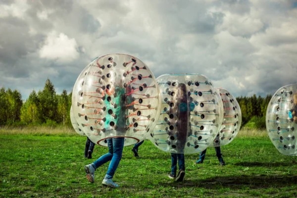 Exploring Zorbing in Rajasthan
