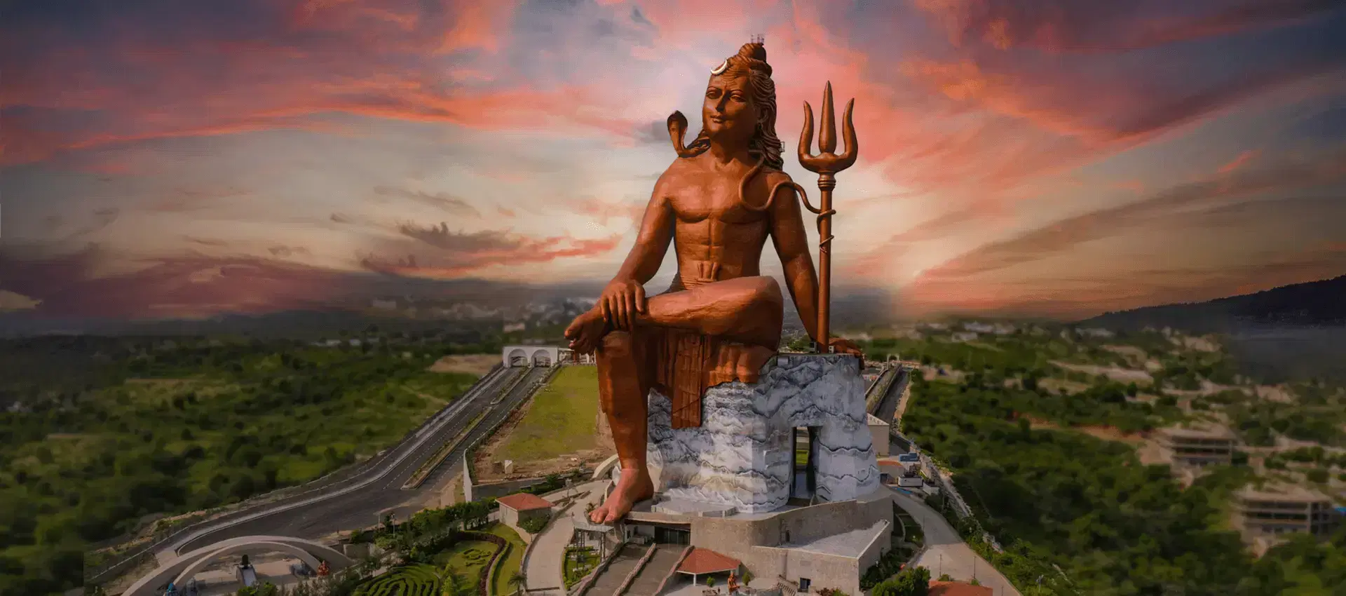 Experience the spiritual bliss of 'Statue of Belief'
