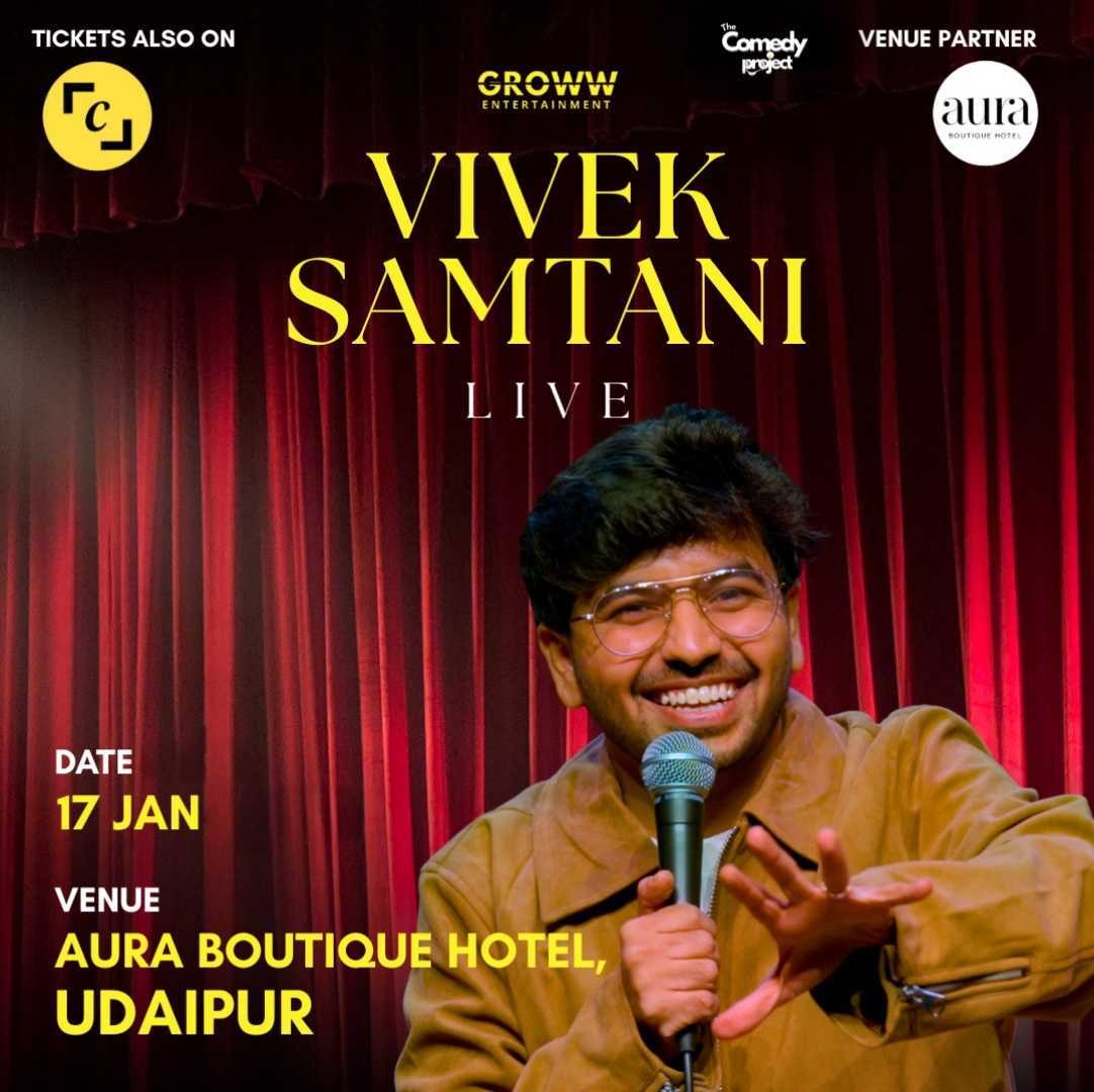 Vivek Samtani LIVE in Udaipur 1