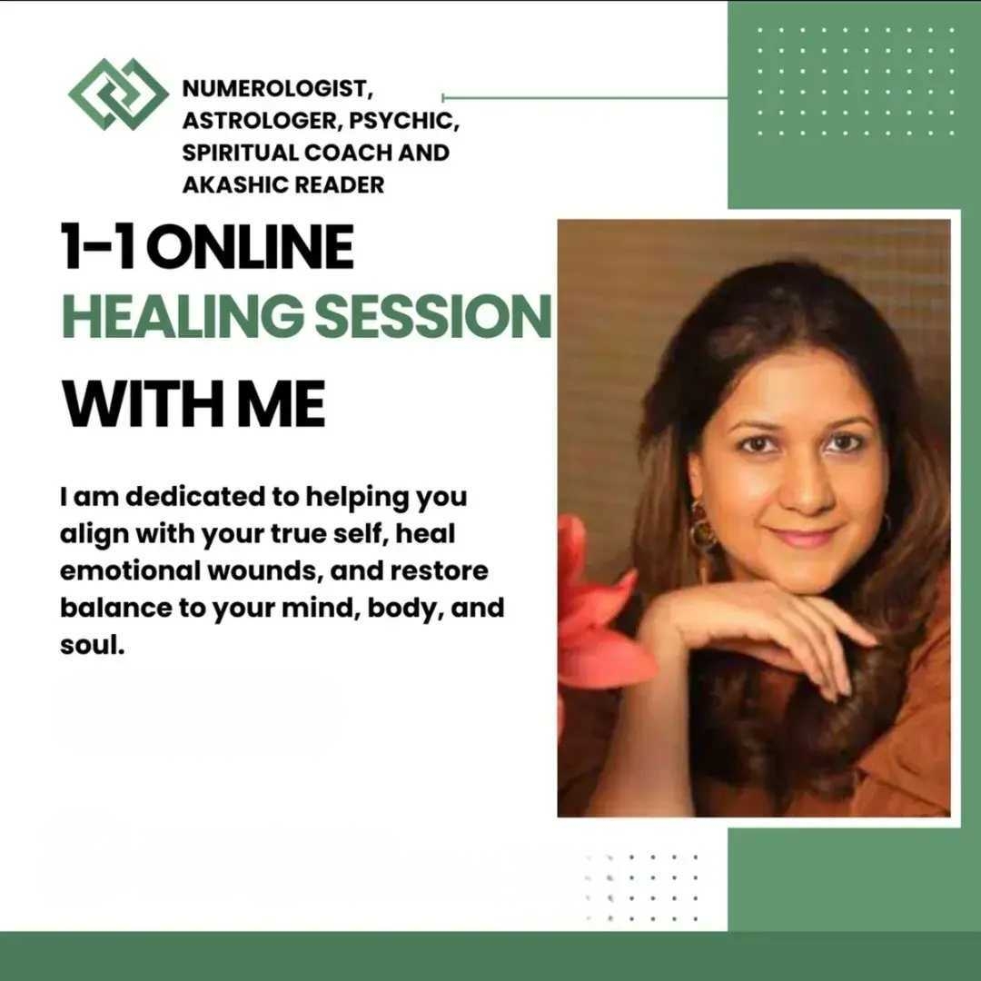 One on one healing session with Preeti Lohiya
